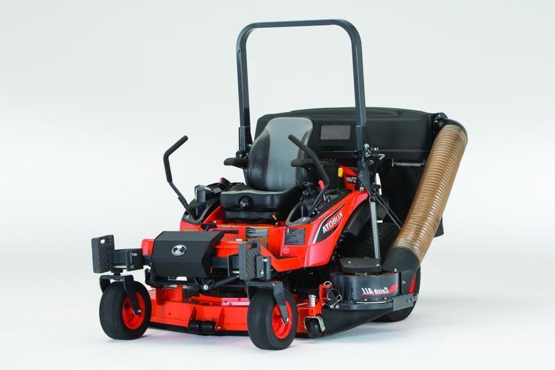 An orange Kubota GCK72-ZD1211 Zero-turn mower in front of a white background.